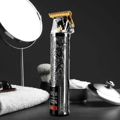 Tondeuse cheveux et barbe LION BLACK - Noir