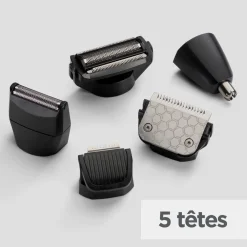 Tondeuse multifonction 12 en 1 MT987E - Gris