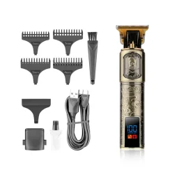 Tondeuse sans fil cheveux et barbe Harley - Or