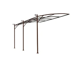 Tonnelle murale - Acier - 3x4m - ILLUSION