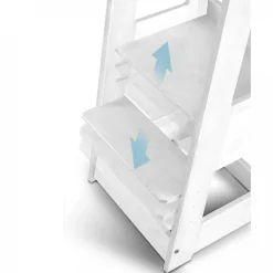 Tour d'apprentissage Felix en hetre massif blanc