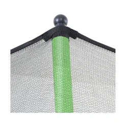 Trampoline Yoopi - Ø 1.8 m - Avec filet + Echelle + Couverture + Kit d'ancrage