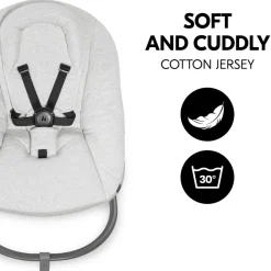 Transat Alpha Bouncer premium Gris clair