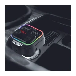 Transmetteur FM Voiture bluetooth + kit main libre