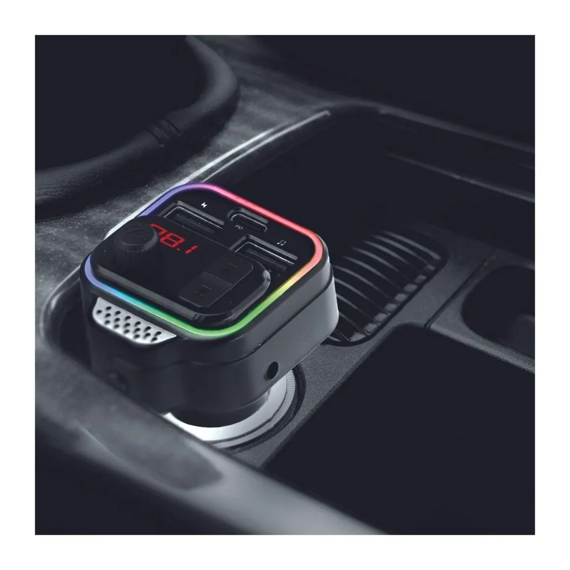 Transmetteur FM Voiture bluetooth + kit main libre