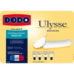 Traversin medium plumes grises DODO Ulysse