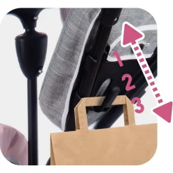 Tricycle Baby Driver Plus - Rose