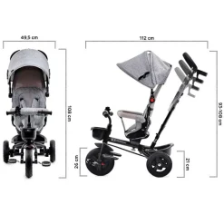 Tricycle évolutif Aveo bébé