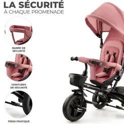 Tricycle évolutif Aveo bébé