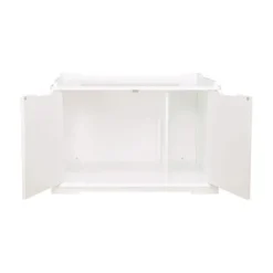 TRIXIE Cabine de toilette - 75 x 51 x 53 cm - Blanc - Pour chat