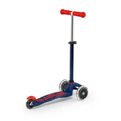 Trottinette Mini Deluxe LED - Bleu Marine