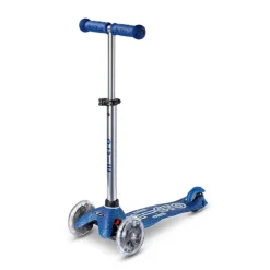 Trottinette Mobility à trois roues Bleu Glitter LED MMD219