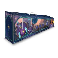 Trottinette 3 Roues - DISNEY - WISH - Ajustable en hauteur - Large plateau antidérapant - Poignées anti-pincement