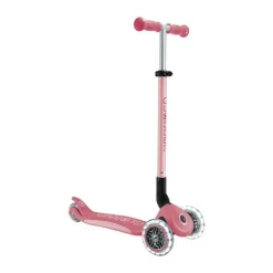 Trottinette enfant Globber Primo Foldable Plus Lights Rose Corail