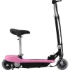 Trottinette électrique avec siège 120 W Rose