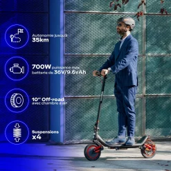 Trottinette électrique Ride 100 Shark30