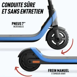 Trottinette électrique Segway C2 Lite - Bleu