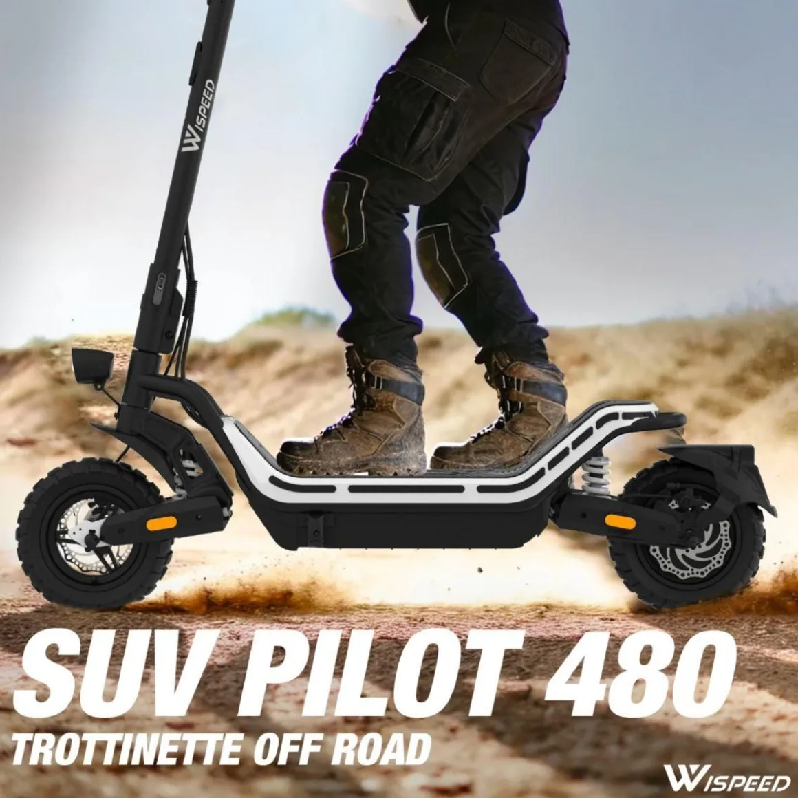 Trottinette électrique SUVPILOT 480