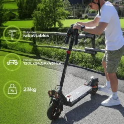 Trottinette électrique Trotti Ecross Pro 230 - Noir