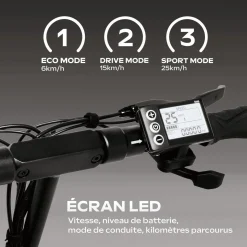 Trottinette électrique Trotti Ecross Pro 230 - Noir