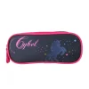 Trousse scolaire 2 compartiments Cybel Marine et Rose