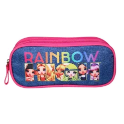 Trousse scolaire 2 compartiments Rainbow High Multicolore