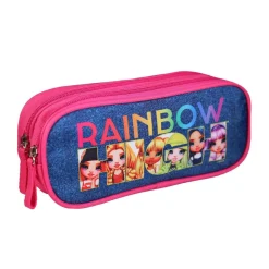 Trousse scolaire 2 compartiments Rainbow High Multicolore
