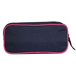 Trousse scolaire rectangulaire Offshore Hibiscus Bleue marine Bagtrotter