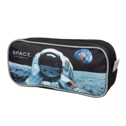 Trousse scolaire rectangulaire Nasa Astronaute Noire Bagtrotter