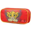 Trousse scolaire rectangulaire Disney Le Roi Lion Simba Rouge Bagtrotter