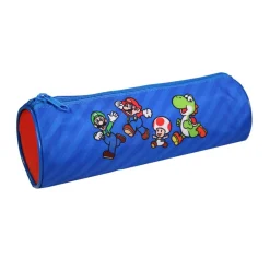 Trousse scolaire ronde Super Mario Multicolore