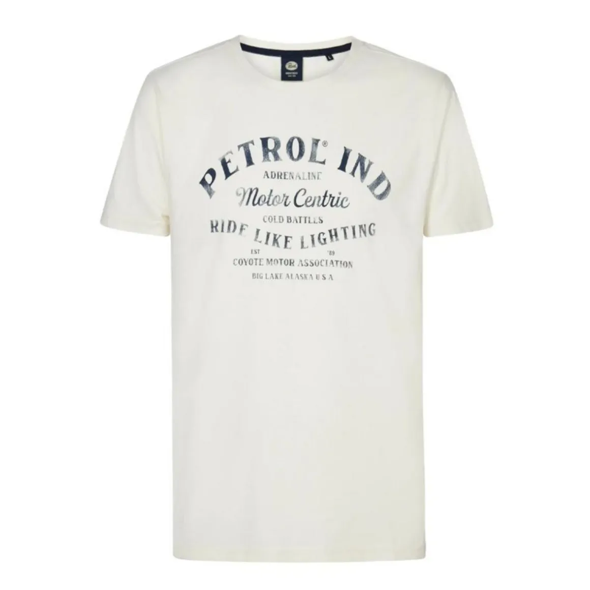 T-shirt Beige Homme Petrol Industries TSR650