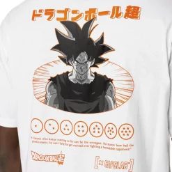 T-shirt en coton homme confort avec print Dragon Ball Super Instinct