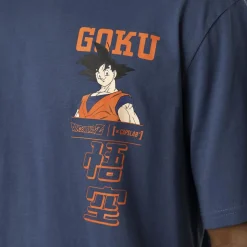 T-shirt en coton homme relax fit avec print Dragon Ball Z Goku