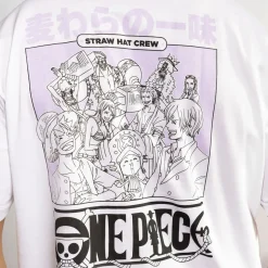 T-shirt homme confort fit avec print One Piece Crew