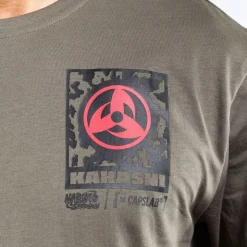 T-shirt homme confort fit avec print Naruto Shippuden Kakashi