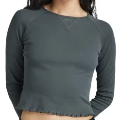 T-shirt Manches longues Foncé Femme G-Star Cropped Baby Sis Raglan