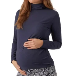 T-shirt Manches ongues Femme Mamalicious Rollneck