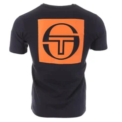 T-shirt Marine/ Homme Sergio Tacchini Squared