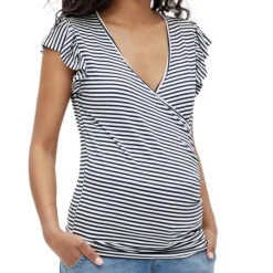 T-Shirt /Noir Femme Mamalicious Gisele