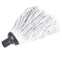 Tête de Balai Franges Longues 22cm Écru