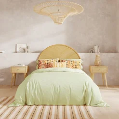 Tête de lit Beigia en rotin