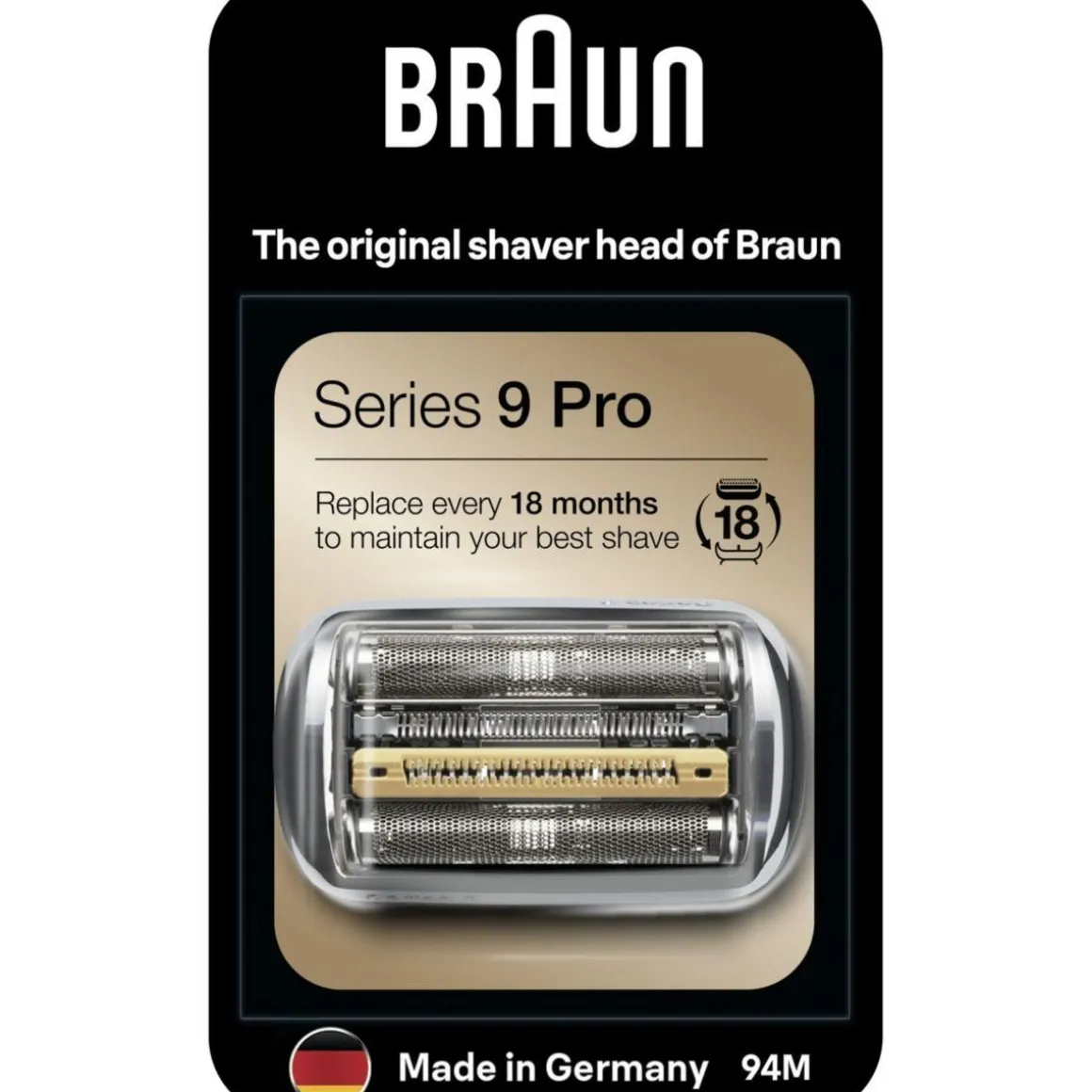 Tête de rasoir Cassettes grilles S9 (94M)