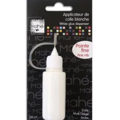 Tube de colle blanche pointe fine - 20 ml