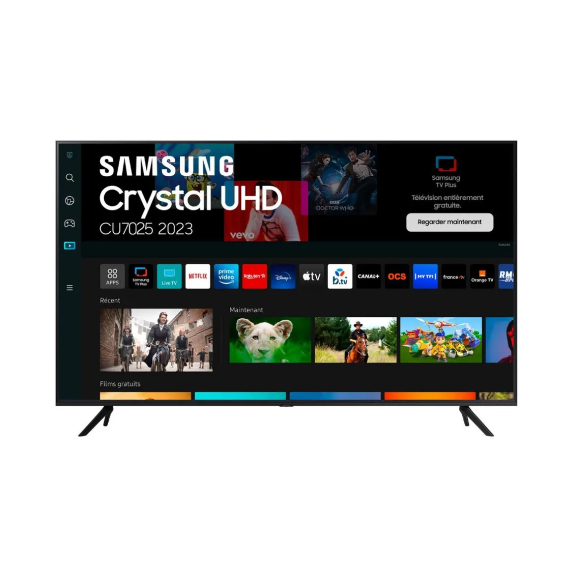 TU65CU7025 2024 TV LED Crystal UHD 4K 163 cm Smart TV
