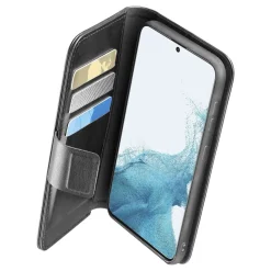 Étui folio cuir pour Samsung Galaxy S23 FE - Noir