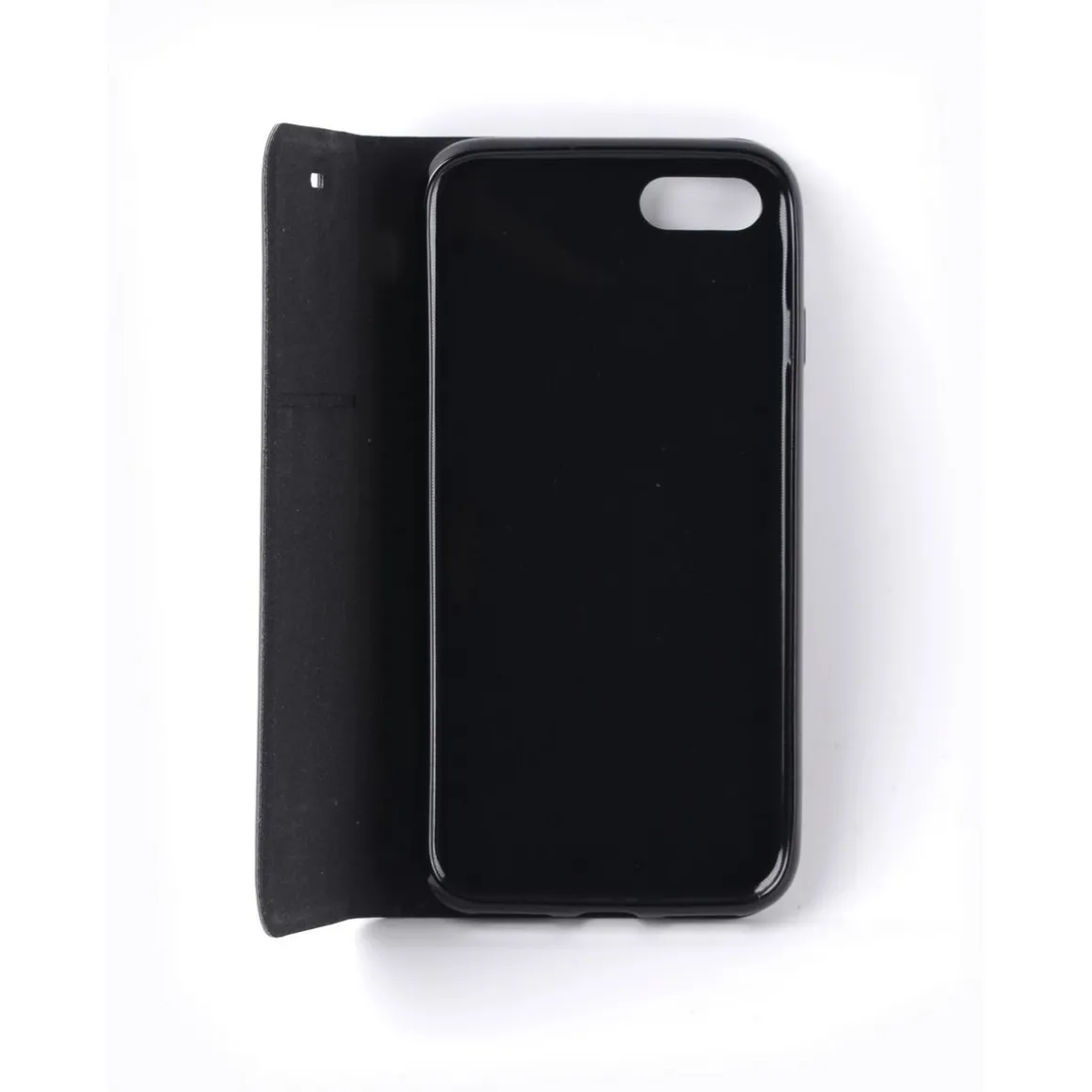 Étui folio pour Apple iPhone 6/6S/7/8/SE - Noir