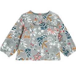 Tunique fille en gaze de coton Palaos