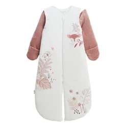 Turbulette d'hiver en velours avec manches amovibles et jambes séparables Oona