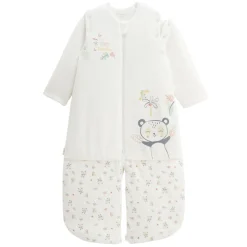 Turbulette d'hiver en velours avec manches amovibles et jambes séparables Baby Panda